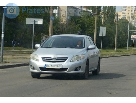 BC 1039 PB, Toyota Corolla