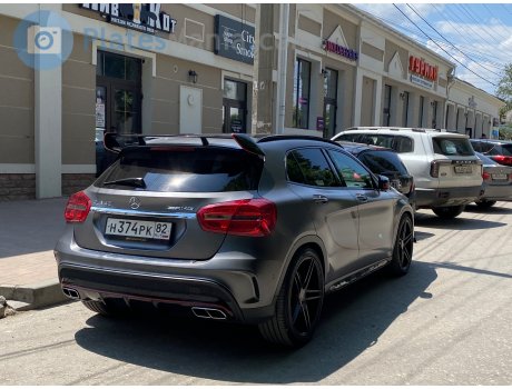 н374рк82, Mercedes-Benz GLA-Klasse