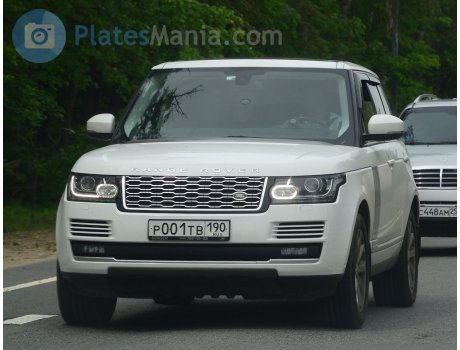 р001тв190, Land Rover Range Rover