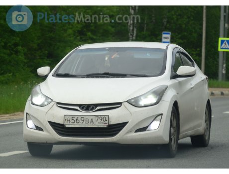 н569ва750, Hyundai Elantra