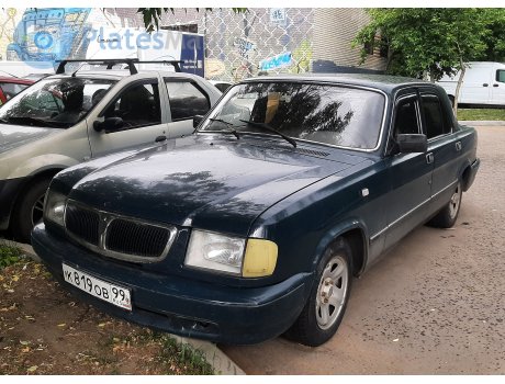 к819ов99, GAZ 3110 Волга