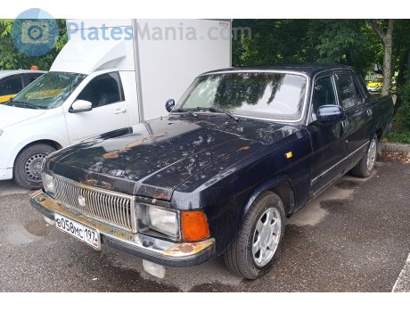 в058мс197, GAZ 3102 Волга