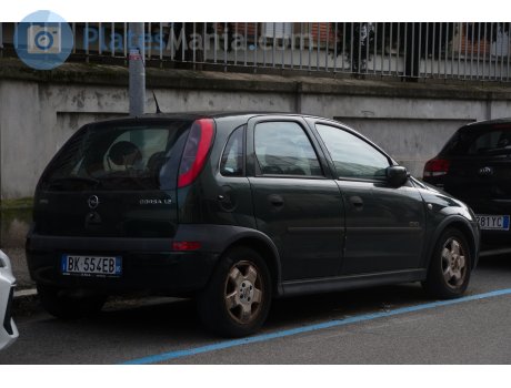 BK 554 EB, Opel Corsa