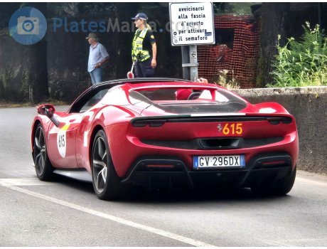 GV 296 DX, Ferrari 296
