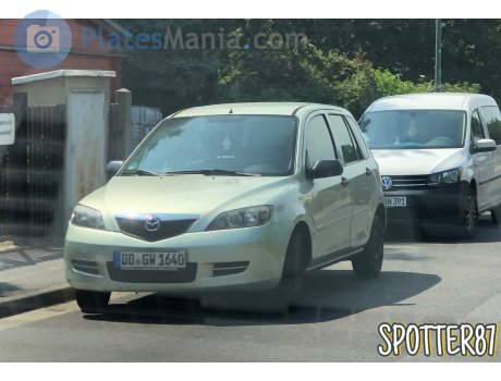 DD GW 1640, Mazda