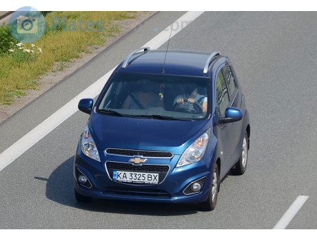KA 3325 BX, Chevrolet Spark