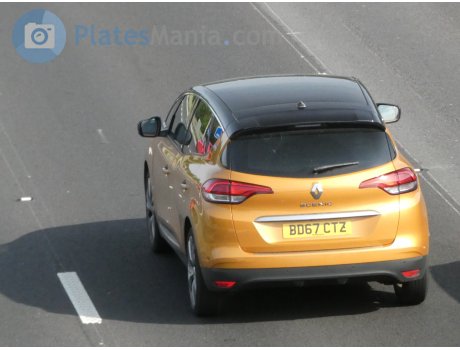 BD67 CTZ, Renault Scénic