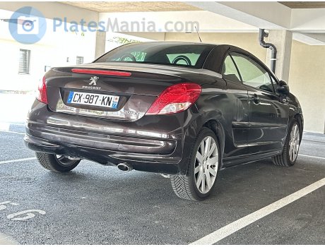CX-987-KN, Peugeot 207