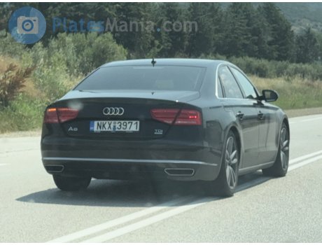 NKX-3971, Audi A8