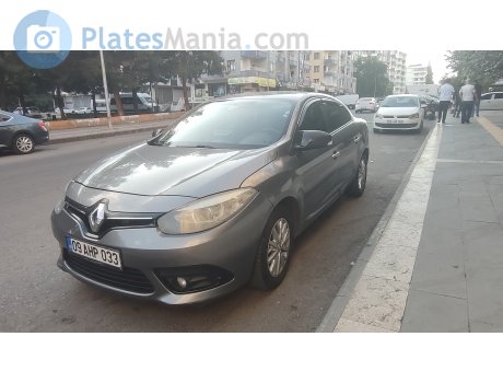 09 AHP 033, Renault Fluence