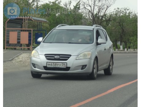 м658ру34, Kia Ceed