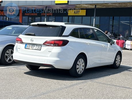 AA BP-730, Opel Astra