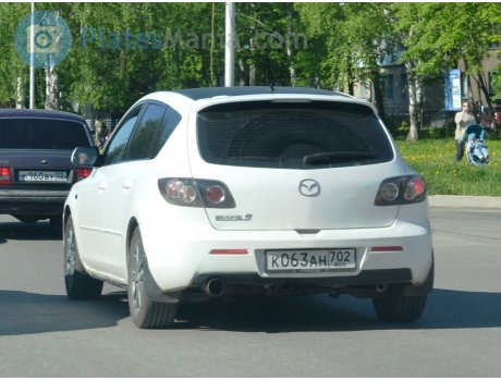 к063ан702, Mazda 3