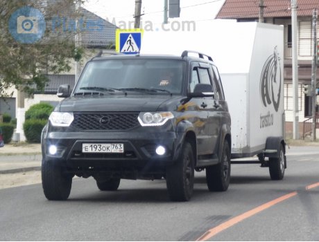 е193ок763, UAZ 3163 Patriot