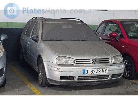 B 8773 VY, Volkswagen Golf