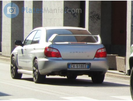 CV 918 EE, Subaru Impreza