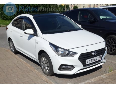 а199ан198, Hyundai Solaris