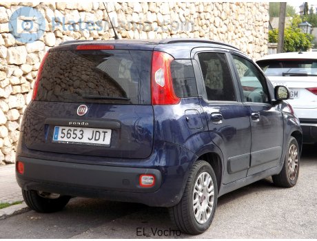 5653 JDT, FIAT Panda