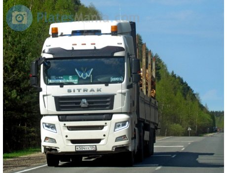 к504уу134, CNHTC (Sinotruk) Sitrak C/G-Series