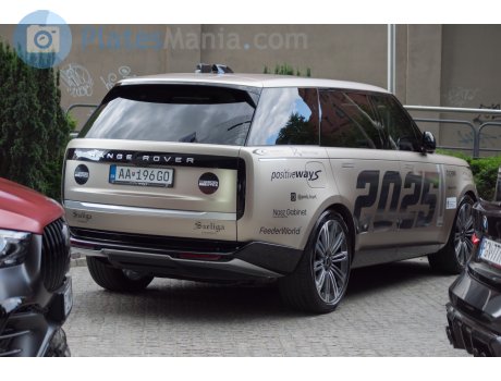AA 196GO, Land Rover Range Rover
