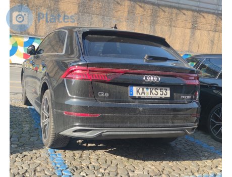 KA KS 53, Audi Q8