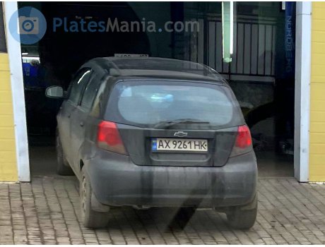 AX 9261 HK, Chevrolet Aveo
