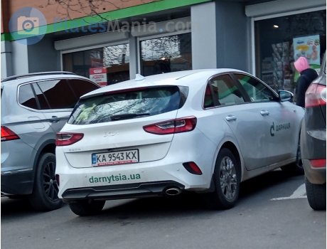 KA 9543 KX, Kia Ceed