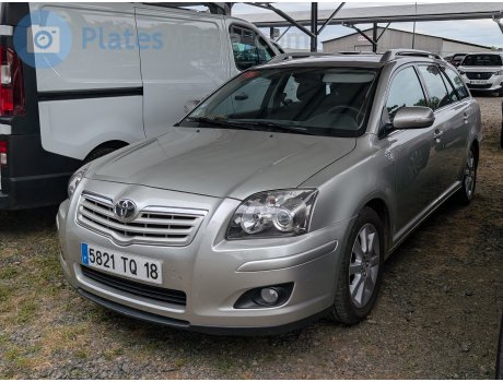 5821 TQ 18, Toyota Avensis