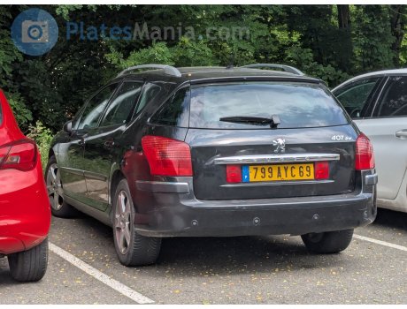 799 AYC 69, Peugeot 407