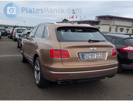 SU BY 213, Bentley Bentayga