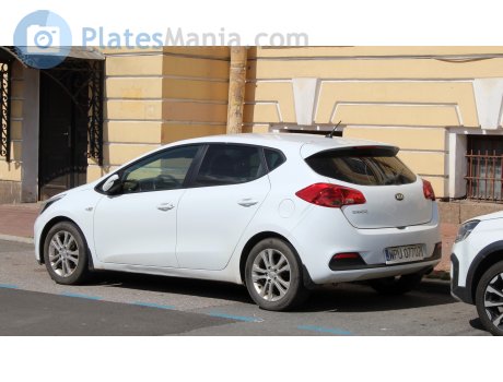 WPU 07707, Kia Ceed