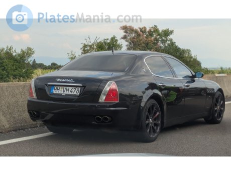 HH VH 478, Maserati Quattroporte