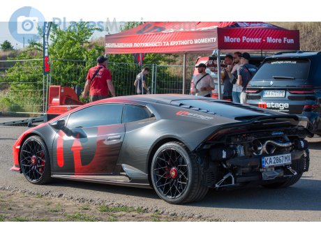 KA 2867 MX, Lamborghini Huracán