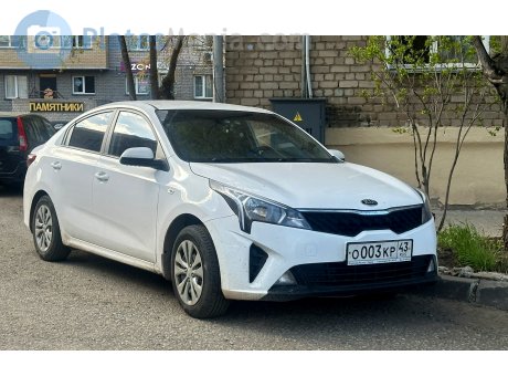 о003кр43, Kia Rio