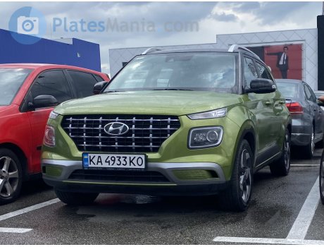 KA 4933 KO, Hyundai Venue