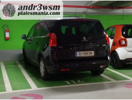 G 188 UN, Peugeot 5008