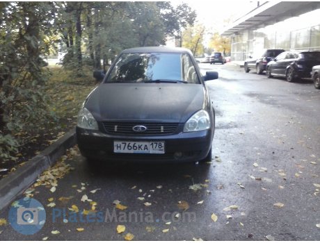 н766ка178, Lada (VAZ) 2172 Priora Coupe