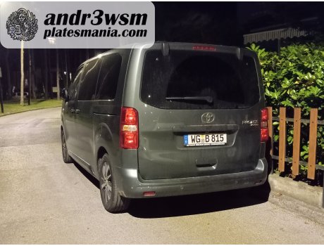 WG B 815, Toyota ProAce