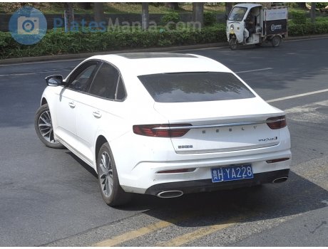 贵H·YA228, Geely Preface