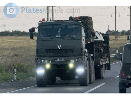 4603 ае 25, KamAZ 6522
