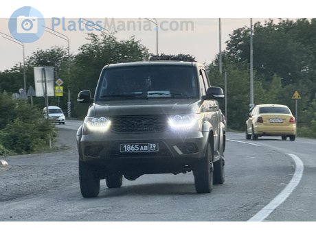 1865 ав 39, UAZ 3163 Patriot
