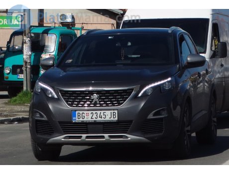 BG 2345-JB, Peugeot 3008