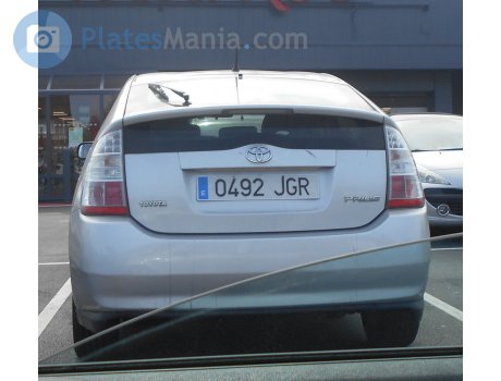 0492 JGR, Toyota Prius