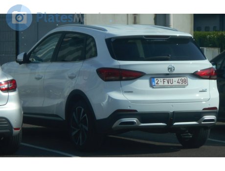 2-FVU-498, MG ZS SUV