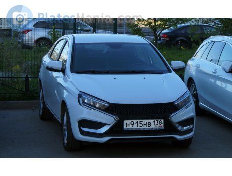 н915нв138, Lada (VAZ) Vesta