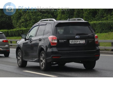 в666рх777, Subaru Forester