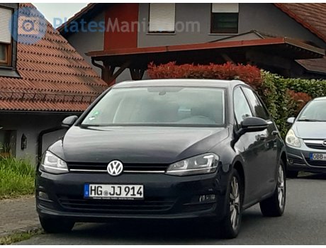 HG JJ 914, Volkswagen Golf