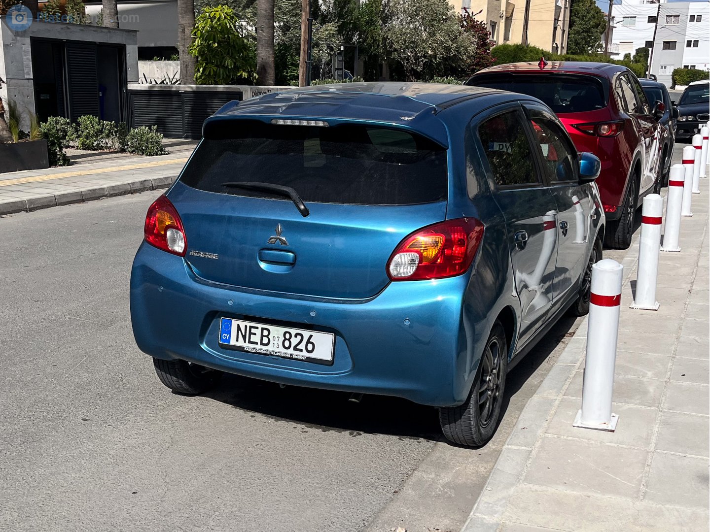NEB 826, Mitsubishi Mirage 6th gen Hatch (A00/LA), 2012–2016