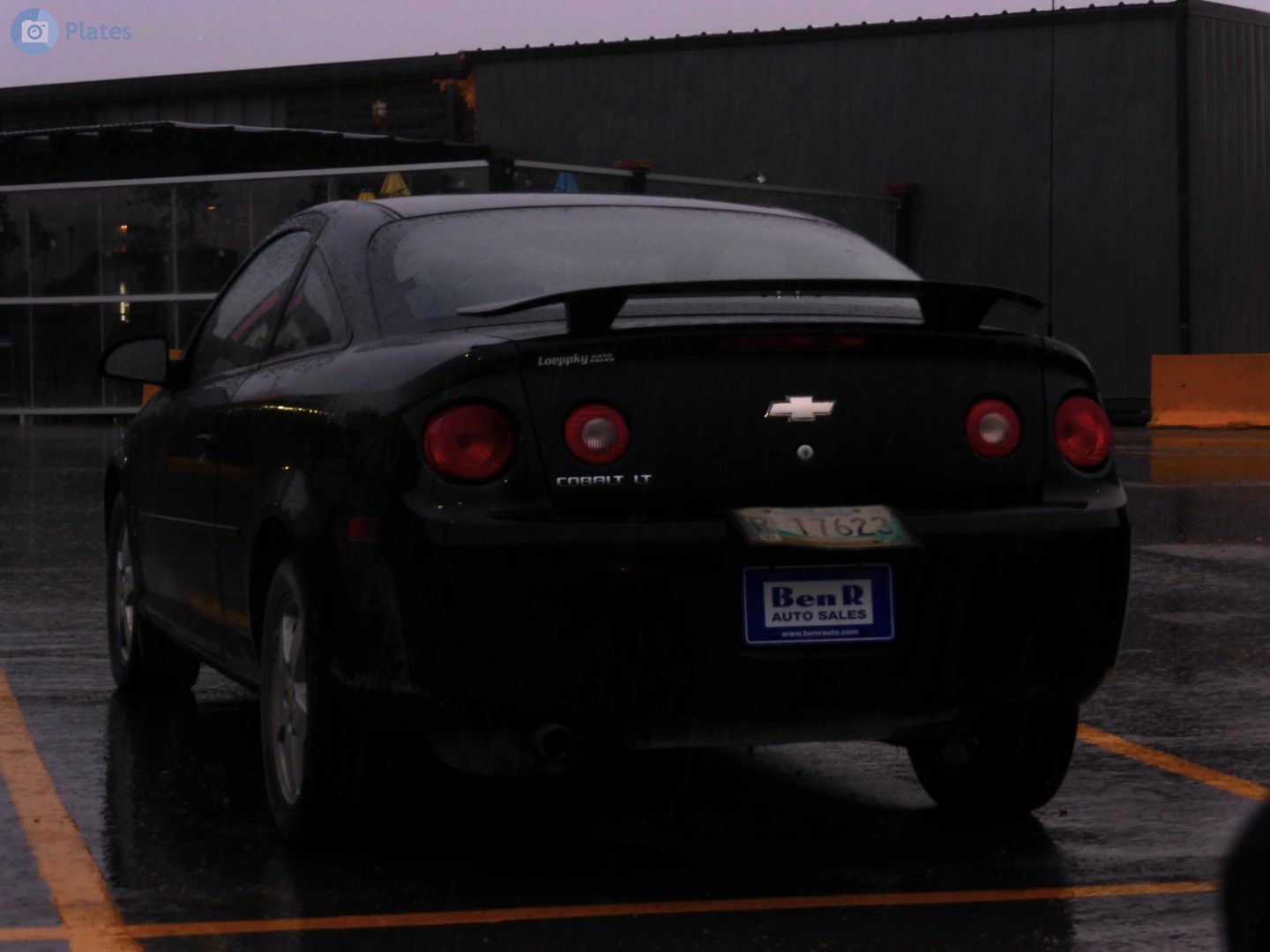 R 17623, Chevrolet Cobalt 1st gen Coupé (GMX001), 2004–2010