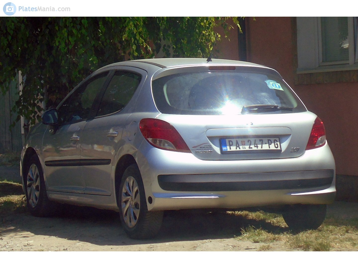 PA 247-PG, Peugeot 207 (207+) 5-door Hatch (A71), 2006–2014